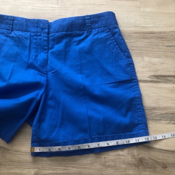 J. Crew Vibrant Blue Women's Shorts - Picture 11 of 11